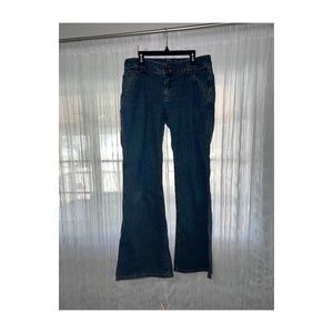 Slim Flare Mid Rise J Crew Jeans